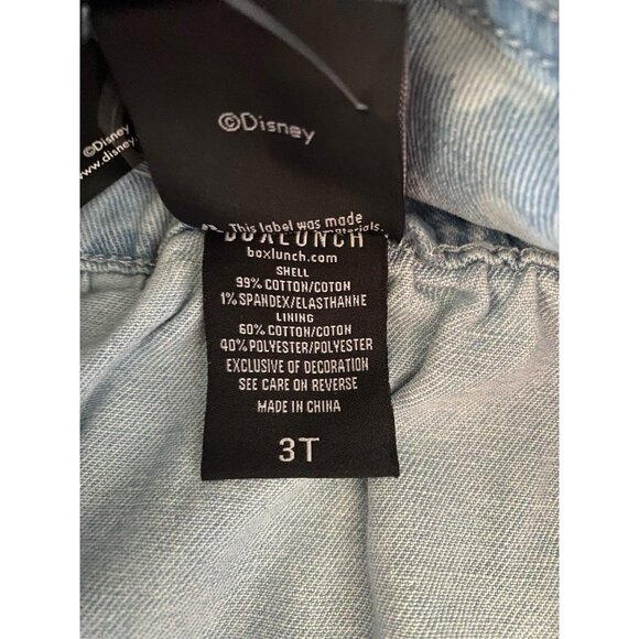 Disney Minnie Mouse & Daisy Duck Toddler Denim Dress 3T New - Picture 4 of 5